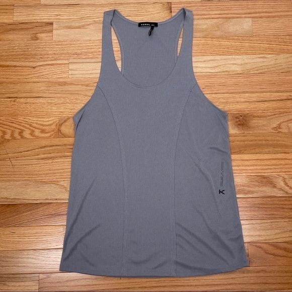 KORAL Bond Marlow Grey Workout Tank - Picture 8 of 8